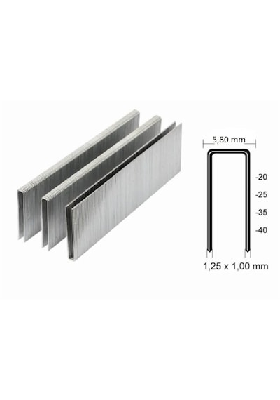Havalı Zımba Teli 25 Mm Okçu 9025 90 Serisi 5000 Adet