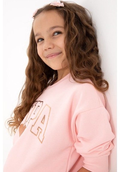 U.s. Polo Assn. Kız Çocuk Açık Pembe Pijama Takım 50318935-vr078 Acık Pembe