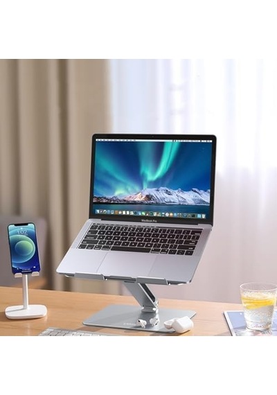 Yükseklik Ve Açı Ayarlı Alüminyum Tablet Notebook Standı