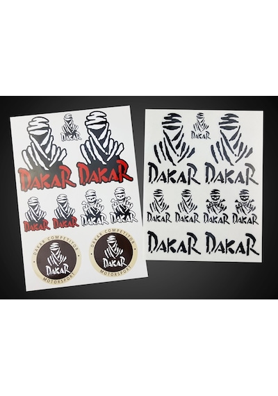Dakar 2Li Sticker Set