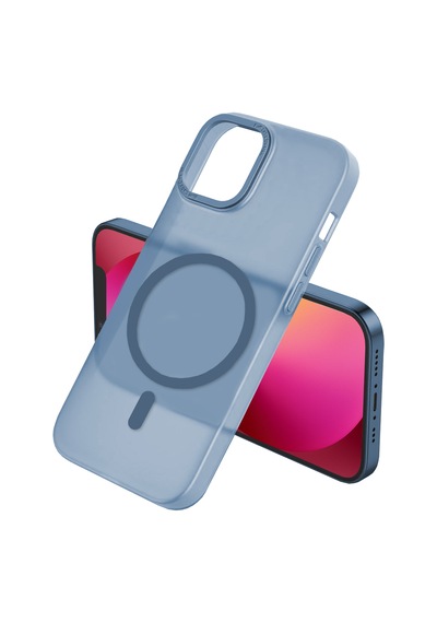 Apple Uyumlu iPhone Buff 13 Taofit Kılıf Blue