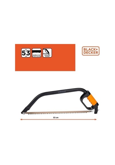 Black&decker Bxgtto7032 Bahçe Tipi Yay Testere 21 İnç
