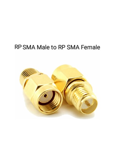 Rp Sma Erkek To Rp Sma Dişi Adaptör Altın Kaplama Soket 0-6ghz Rf Wi-fi Anten Fpv Lora Helium