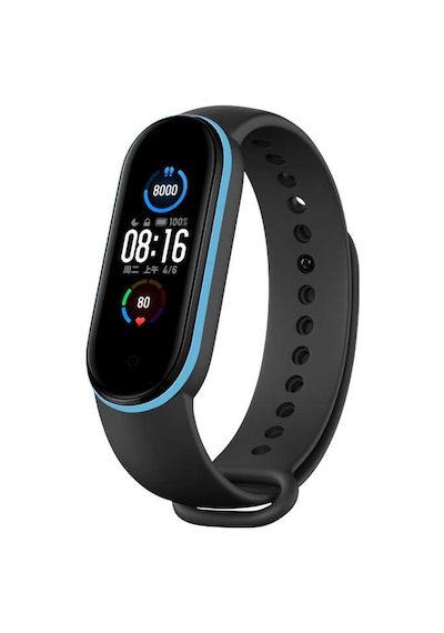 Ekılıf - Xiaomi Mi Band 5 Uyumlu - Kordon Silikon Kordon Krd-24 - No1