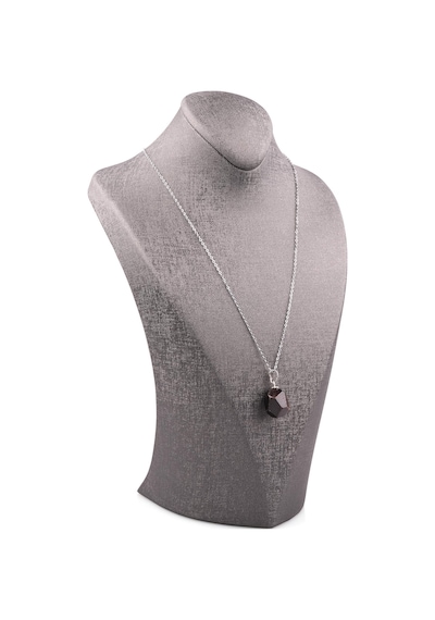 Garnet - Lal Doğal Taş Kolye N11.15132 Kahverengi