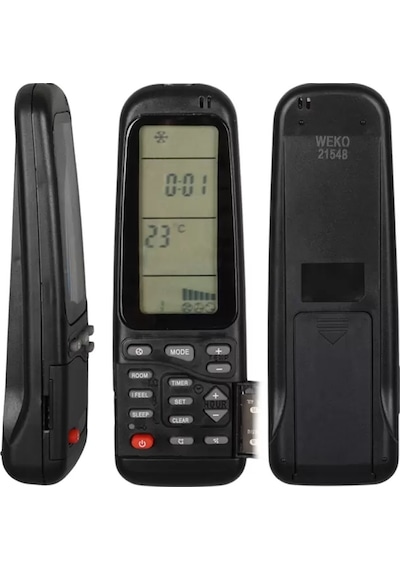 Sh Electra Rc-3ı-1 / Siemens E-nr S1zkı12105/01 Siyah Klima Kumandası Najmaddin