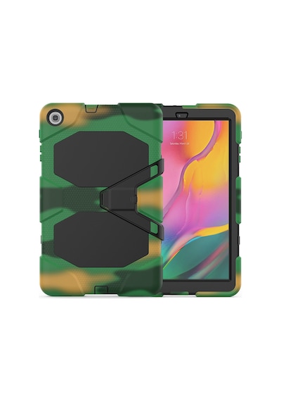 Galaxy  Uyumlu  T510 Tab A 10.1 Kılıf Griffin Tablet Kapak - Kamuflaj Arka Kapak