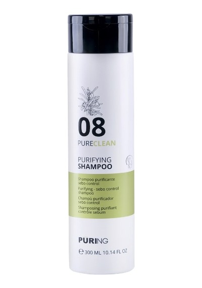Purıng 08 Pureclean Yağlı Ve Kepekli Saçlar İçin Isırgan Otu Ve Biberiyeli Arındırıcı Şampuan 300ml