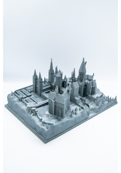 Harry Potter Hogwarts Okulu Maketi 20 Cm
