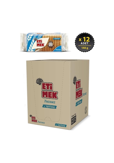 Eti Etimek Tuzsuz 12 x 148 G