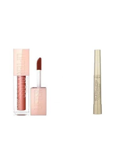 Lifter Gloss Nemlendirici Dudak Parlatıcısı- 009 Topaz + Telescopic Maskara - Siyah 0