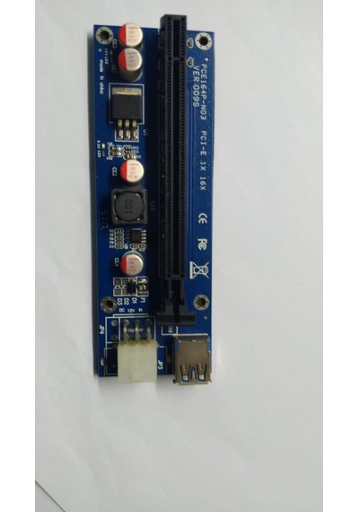 Bitcoin Madenciliği için Riser Kart Ver. 009S
