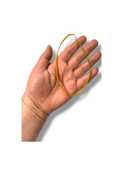 Kauçuk Geniş Paket Lastiği 180x3mm 500 Gram 5li Paket