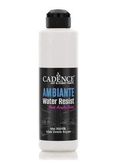 Cadence Ambiente Islak Zemin Boyası 250 Ml Antik Beyaz + 10 G Katalizör