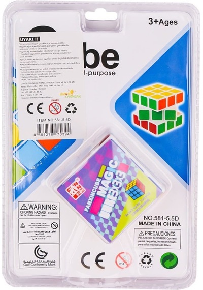 581-5-5d Magic Zeka Küpü 3x3x3 -