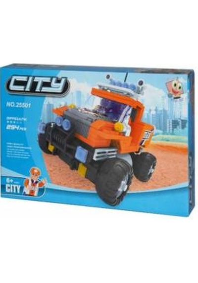 Ausini - Asya Brick 25501 City Serisi Off Road Jeep 254 Parça Ausini - Asya Brick 25501 City Serisi Off Road Jeep 254 Parça