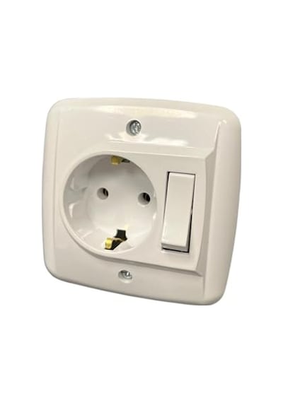 De-pa Banyo Dolabı Mobilya Anahtarlı Topraklı Prizi 81301 Diğer