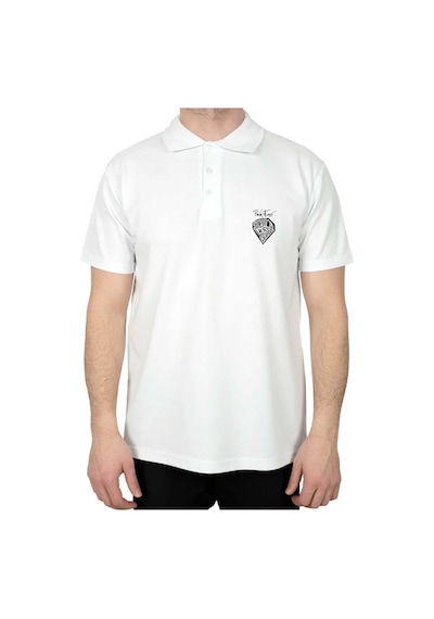 Pink Floyd Crazy Diamond Polo Yaka Renkli Tişört Gri
