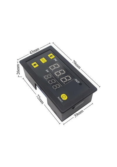 Alkatronik W3230 Dc 12v Dijital Termostat Modül Sıcaklık Kontol Kartı Isıtıcı Soğutucu Kuluçka Akvaryum