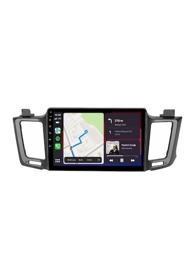 Toyota Rav4 Android Multimedya 10 İnç 2013-2018 Carplay Android Auto Navigasyon 6gb Ram 64gb 9"