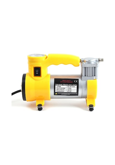 Araba Oto Araç Lastik Şişirme Pompası Metal Gövde Kompresör 150 Psi