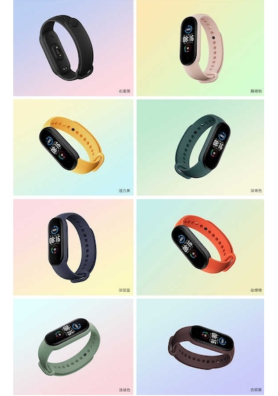 Ekılıf - Xiaomi Mi Band 6 Uyumlu - Kordon Klasik Silikon Kordon - No1