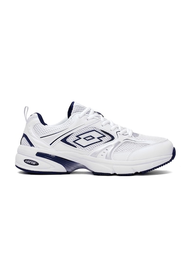 Lotto 101938214 5m Athens 5fx Erkek Klasik Sneaker Beyaz - Lacivert Beyaz - Lacivert
