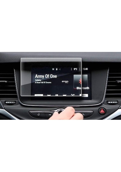 Opel Crossland 7 İnç Multimedya Ekran Koruyucu Şeffaf