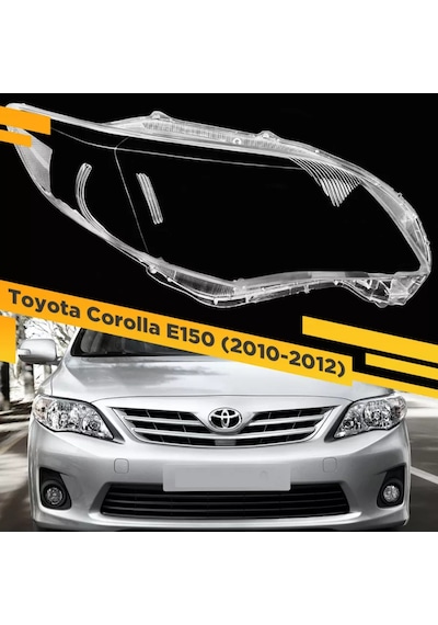 Vdf Toyota Corolla E150 2010-2012 Restyling Sağ Far Camı 208597802