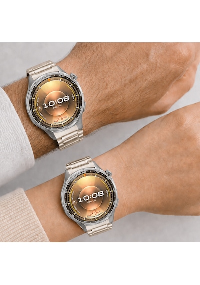 Huawei Watch Gt6 Pro 46mm İle Uyumlu Katlanır Klipsli Paslanmaz Çelik Saat Kordonu