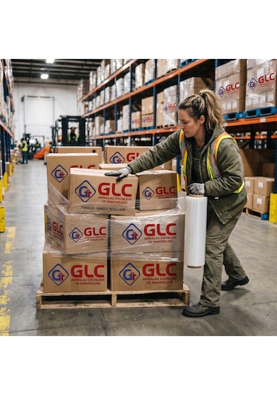 Glc Ambalaj Ve Makineleri 50 Cm 17 Mikron 300 Mt 2.700 Gr 6 Adet 1 Koli