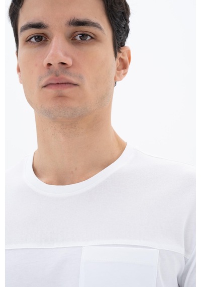 AR-MA Arma Erkek Regular Fit Bisiklet Yaka Tişört Y25344404601 001