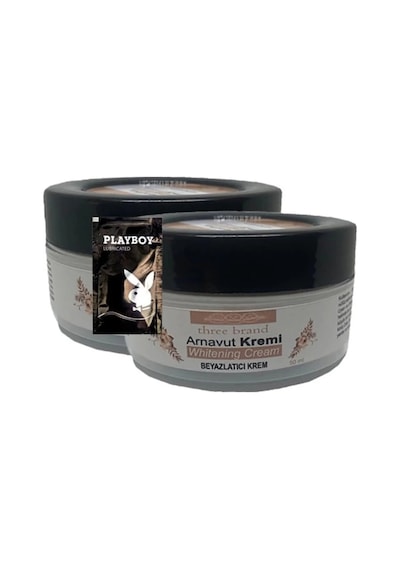 Süper Three Brand Arnavut Kremi 2 Adet Whitens Cream Kremi 50 Ml + 1 Adet Jel Hediye