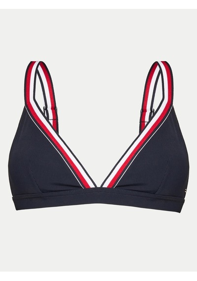 Tommy Hilfiger Tommy Hılfıger Kadın Bikini Üstü Uw0uw05290-dw5 Uw0uw05290-dw5 Lacivert