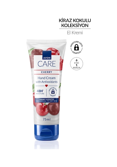 Care Kiraz Kokulu El Kremi 75 Ml. Üçlü Paket