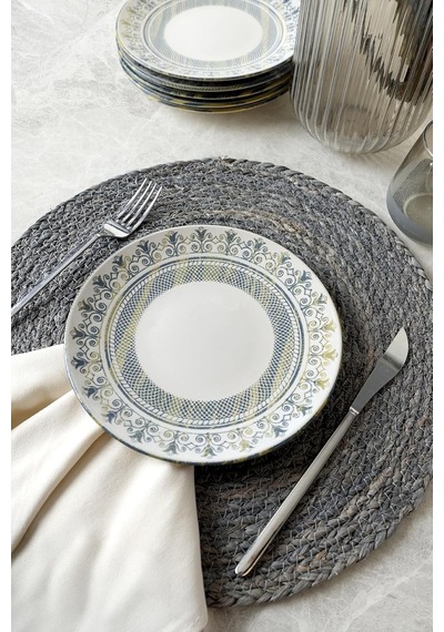 Professional Mirabella Ege Pasta Tabağı 20 Cm 6 Adet 23471 Çok Renkli