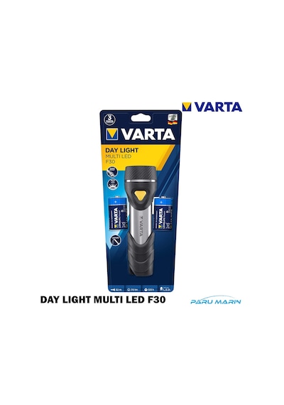 Varta Day Light Multi Led F30 Led El Feneri Siyah