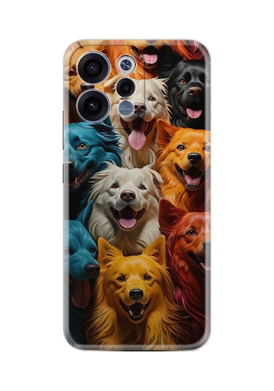 Oppo Reno 15 / 15f 5g Kılıf Boutique Baskılı Resimli Köpekçikler Pcode -026