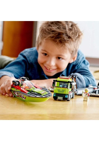 LEGO® City 60254 Yarış Teknesi Taşıyıcı 238 Parça