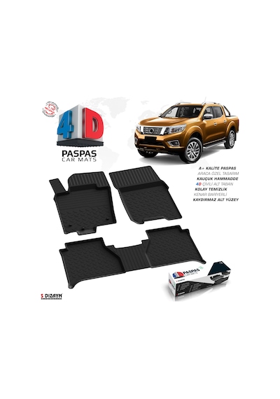 Nissan Navara 4d Havuzlu Paspas 2020 Üzeri A+kalite 4ds-84882-a
