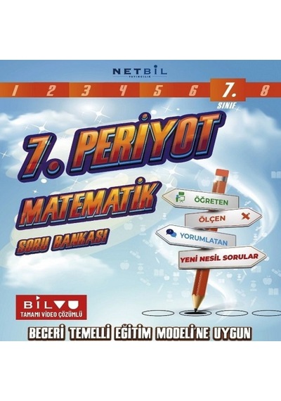 Netbil Yayınları 7. Sınıf Periyot Matematik Soru Bankası
