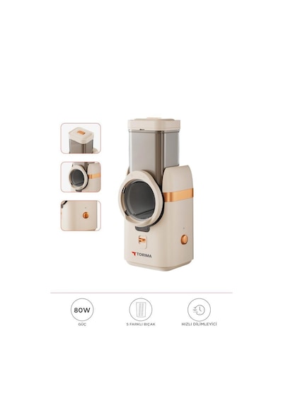 Torima TFS-01 5 İn1 Otomatik Rende-Doğrayıcı-Dilimleme Makinesi