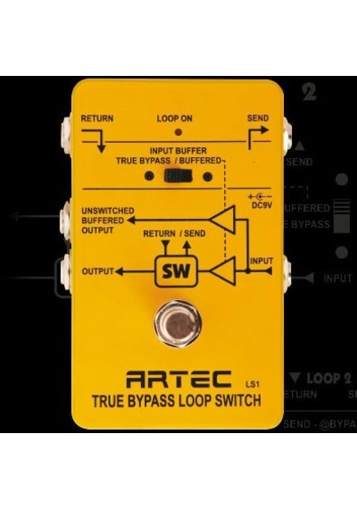 Artec Ls-1 Tek Kanal Loop Switch Pedal