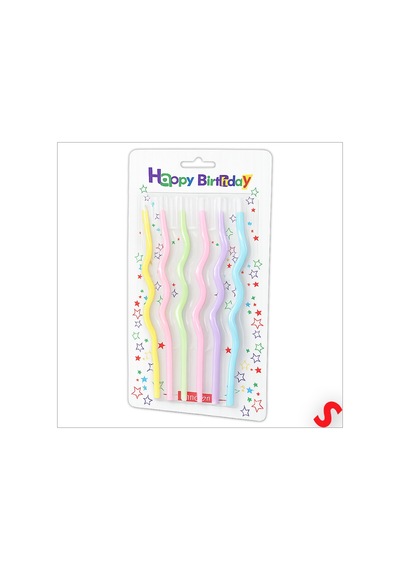 Mum - Spiral - 6 Adet - Makaron