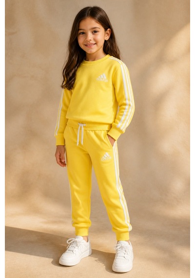 Eray Alp Kids Kız Çocuk Sarı Şeritli Takım