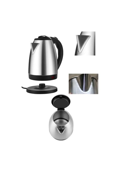 Elektrikli Paslanmaz Çelik Su Isıtcı Çelik Kettle 1.8 Lt. Uzun Ömürlü Mh-hs2954-1534