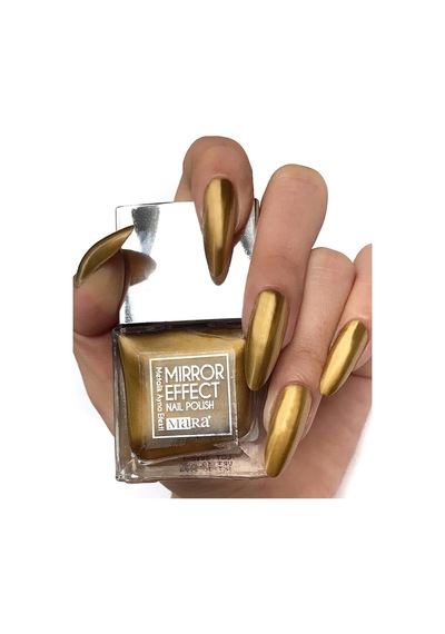 Metalik Ayna Efektli Oje Altın 15ml