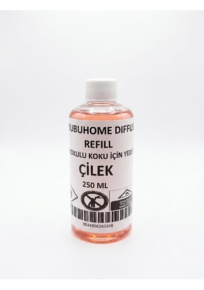 Oda Kokusu Difüzör Yedek Likit Çilek Kokulu 250 Ml Diğer