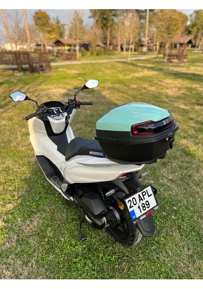 Motosiklet Çantası 33 Litre Metalik Yeşil