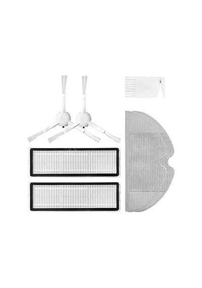 Xiaomi Vacuum Mop 2C (XMSTJQR2C) Robot Süpürge Uyumlu 7'li Yedek Parça Seti